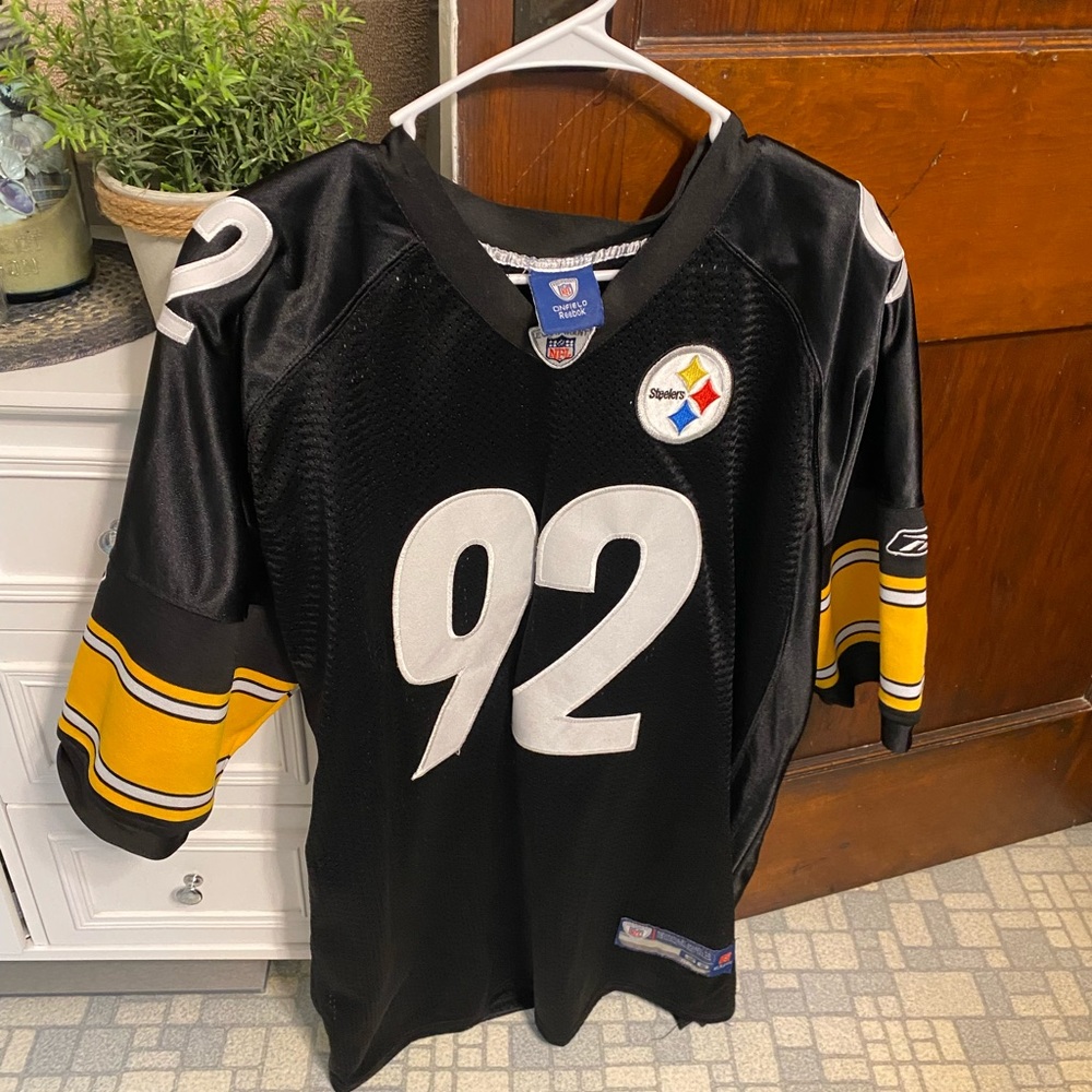 Steelers James Harrison jersey. Size 56